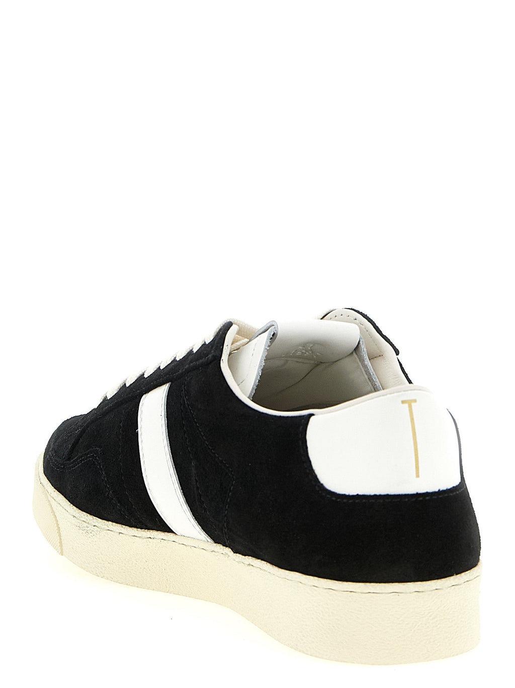 Tom Ford Bicolor Leather Low Top Sneakers