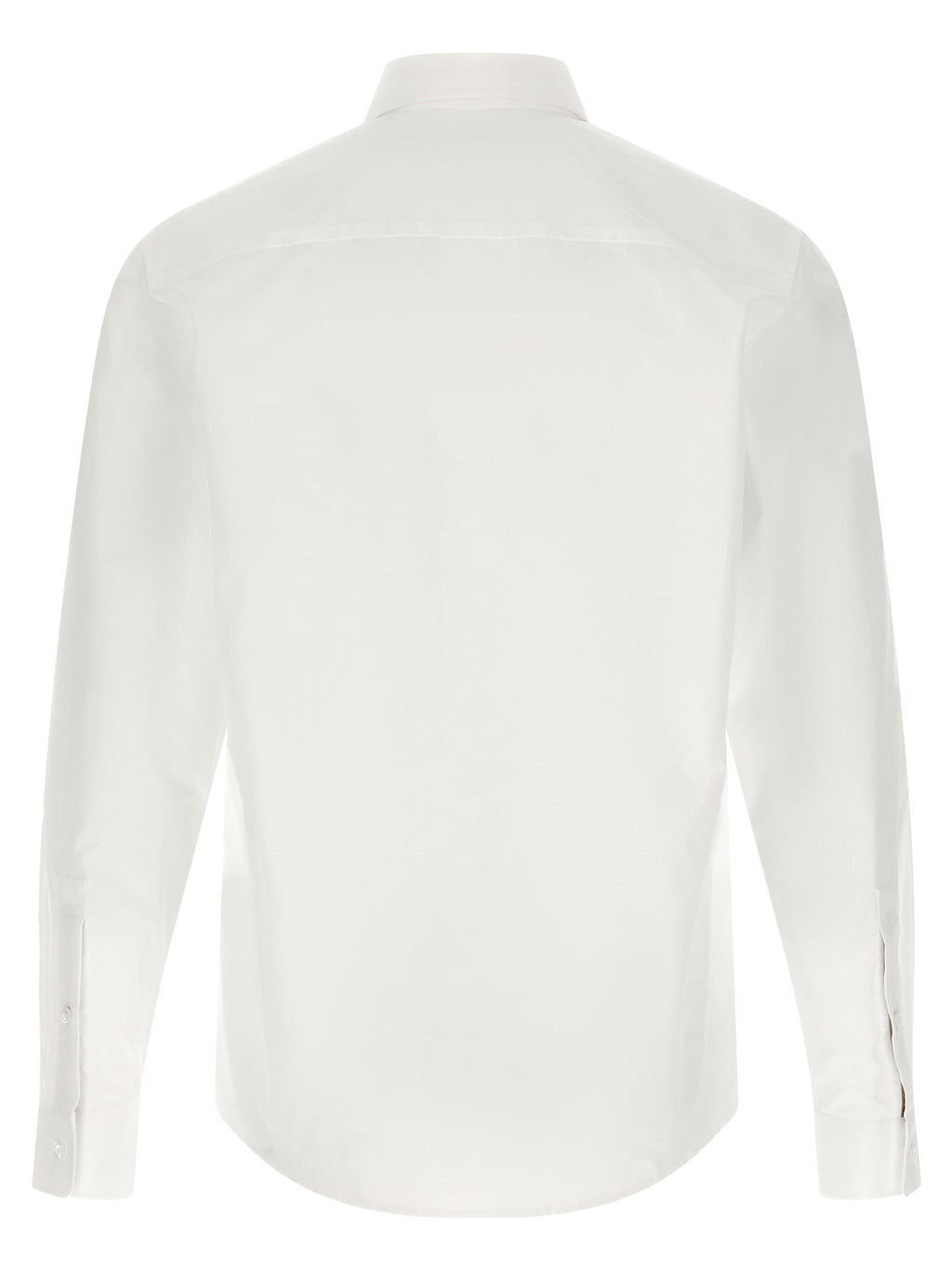 Burberry White Cotton Blouse