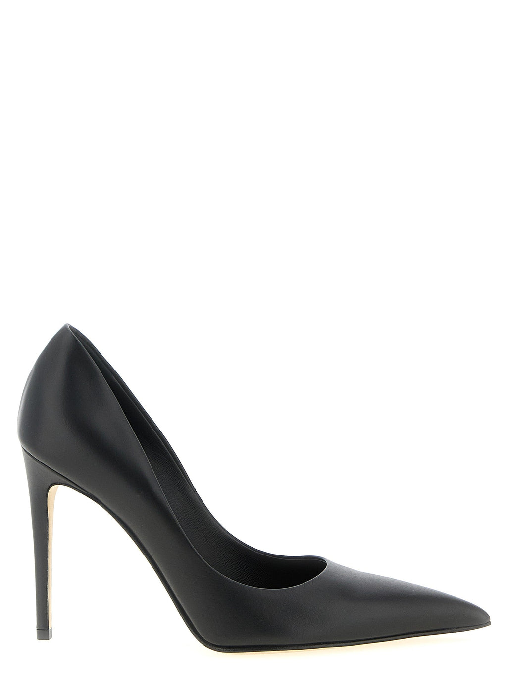 Alexander McQueen Black Calfskin High Heel Pumps