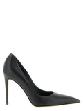 Alexander McQueen Black Calfskin High Heel Pumps