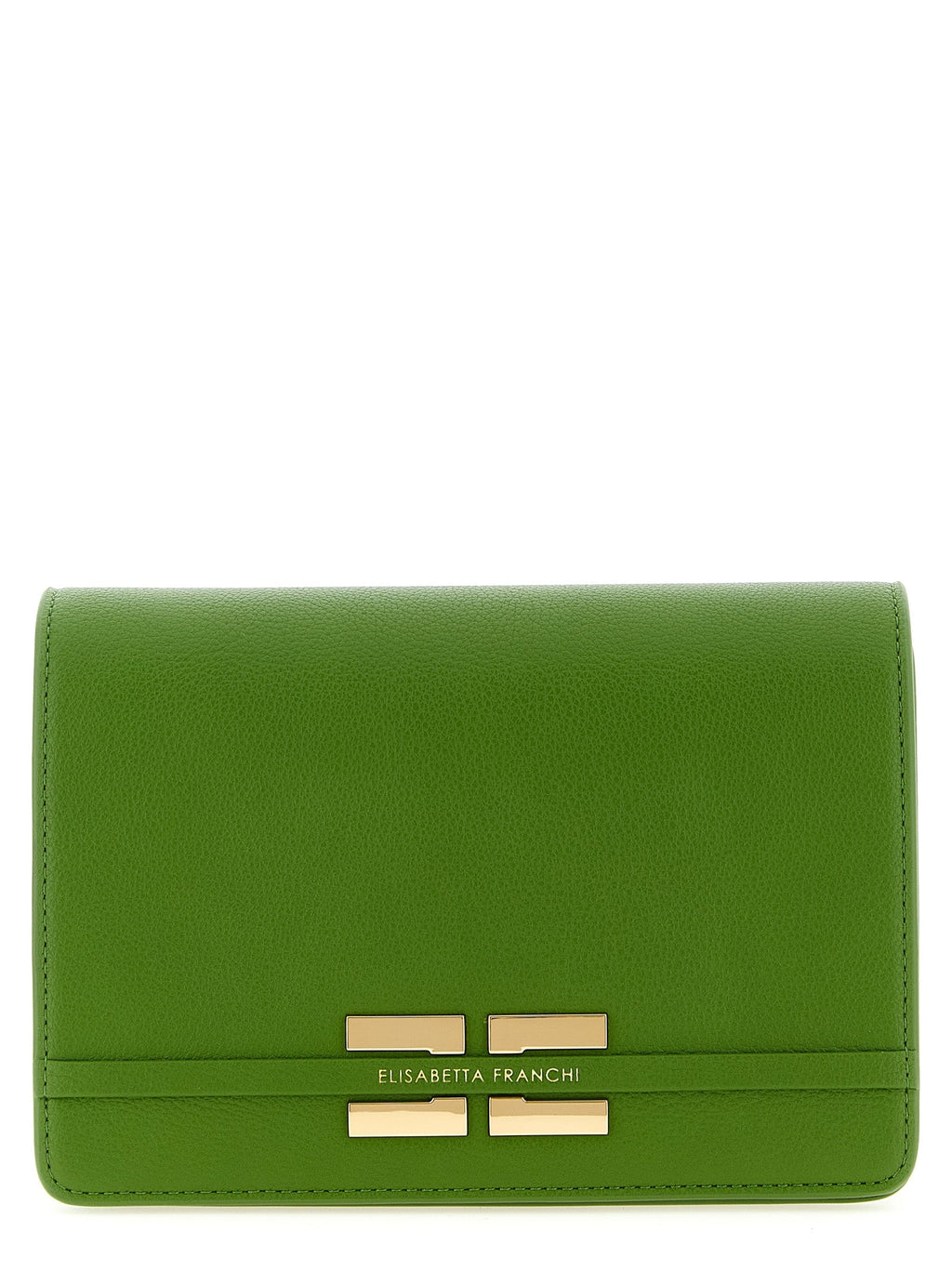 Elisabetta Franchi Bicolor Polyester Crossbody Bag