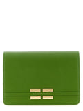 Elisabetta Franchi Bicolor Polyester Crossbody Bag