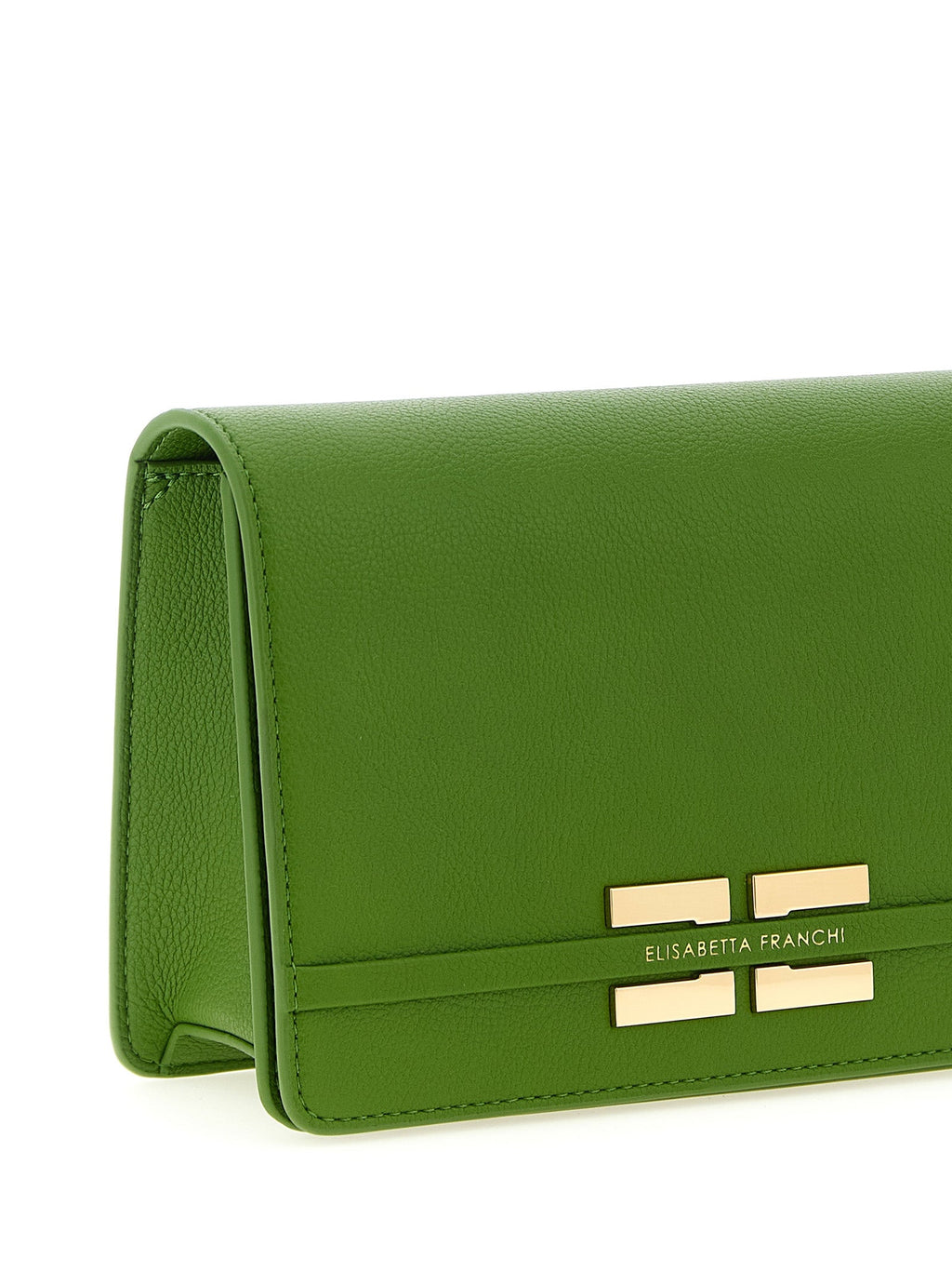 Elisabetta Franchi Bicolor Polyester Crossbody Bag
