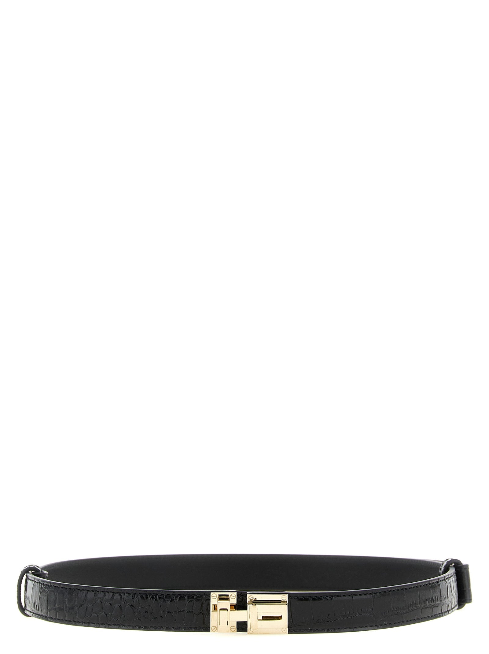 Tom Ford Black Calfskin Regular Belt