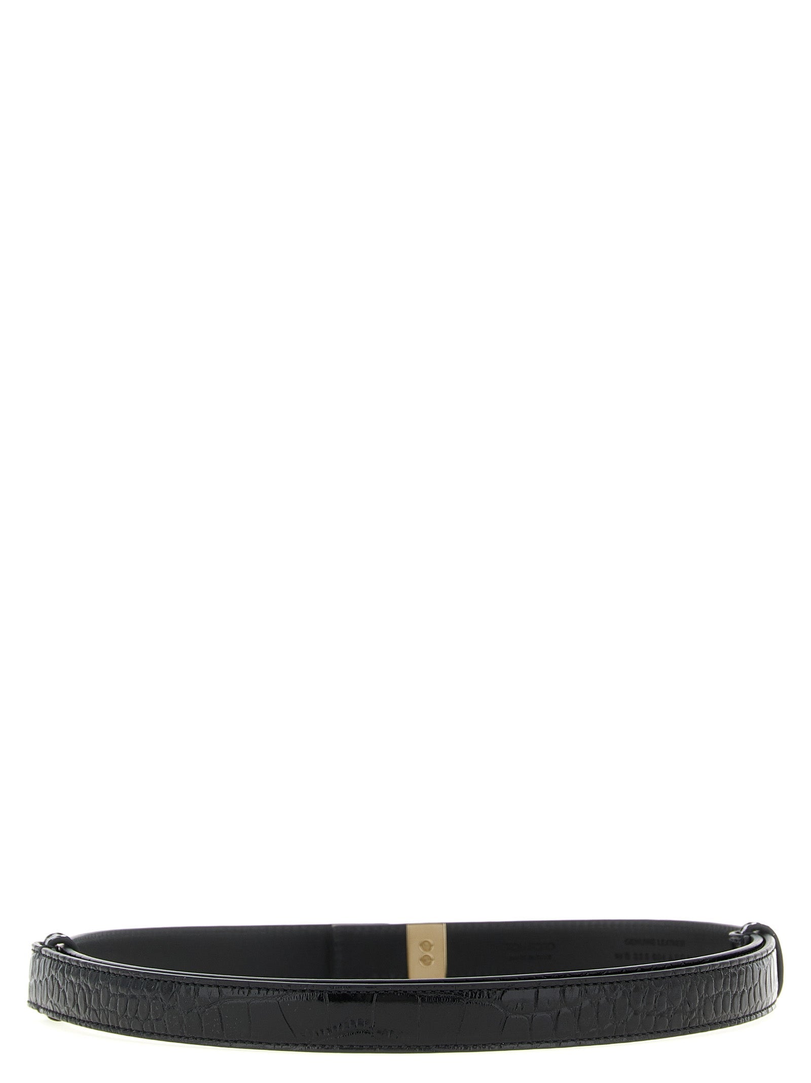 Tom Ford Black Calfskin Regular Belt