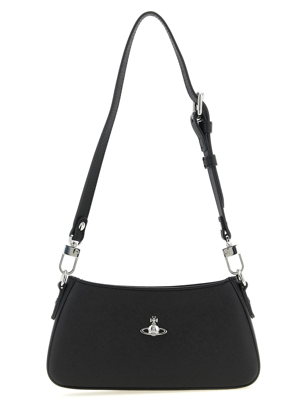 Vivienne Westwood Black Polyethylene Shoulder Bag