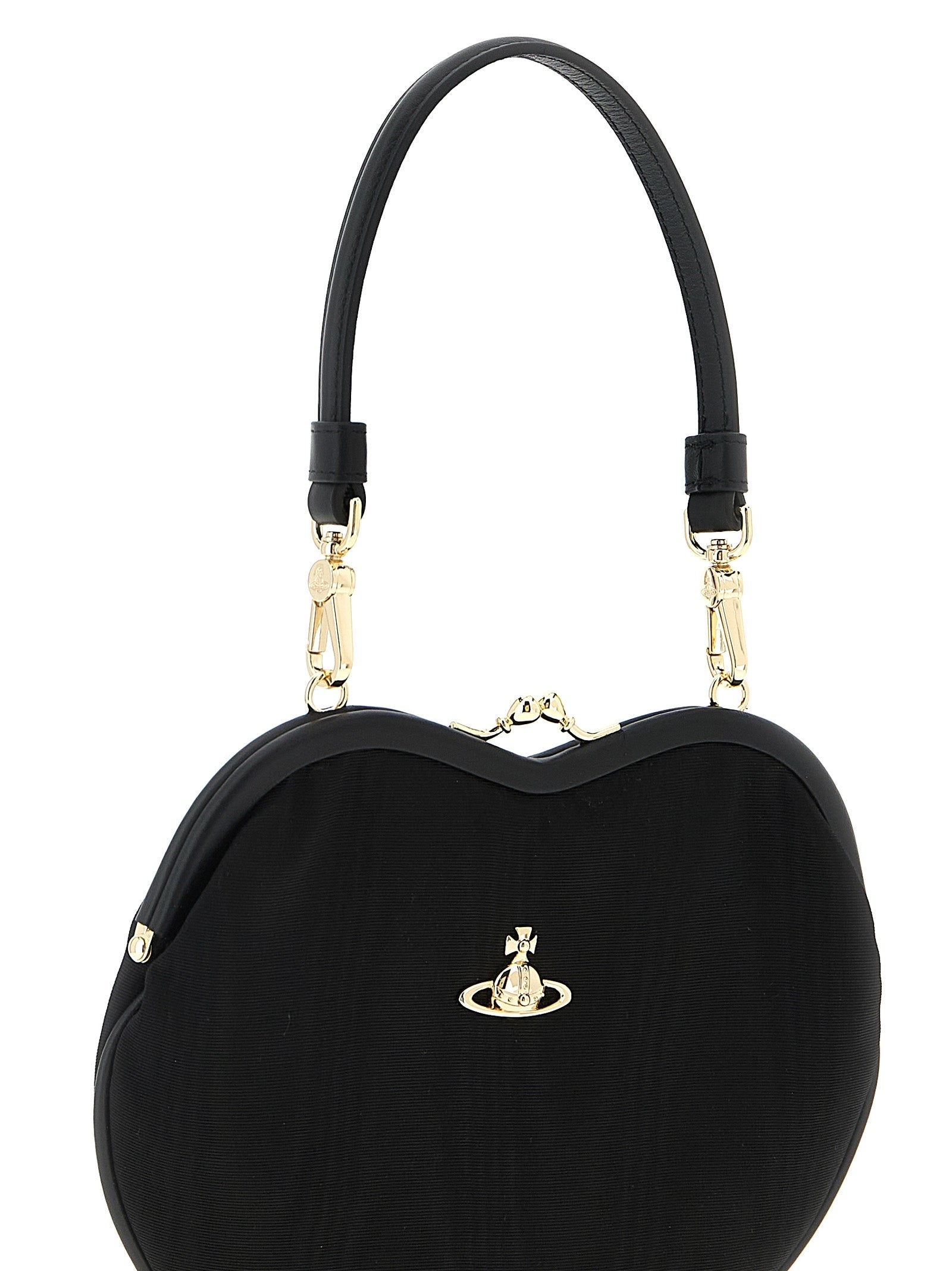 Vivienne Westwood Black Viscose Handbag