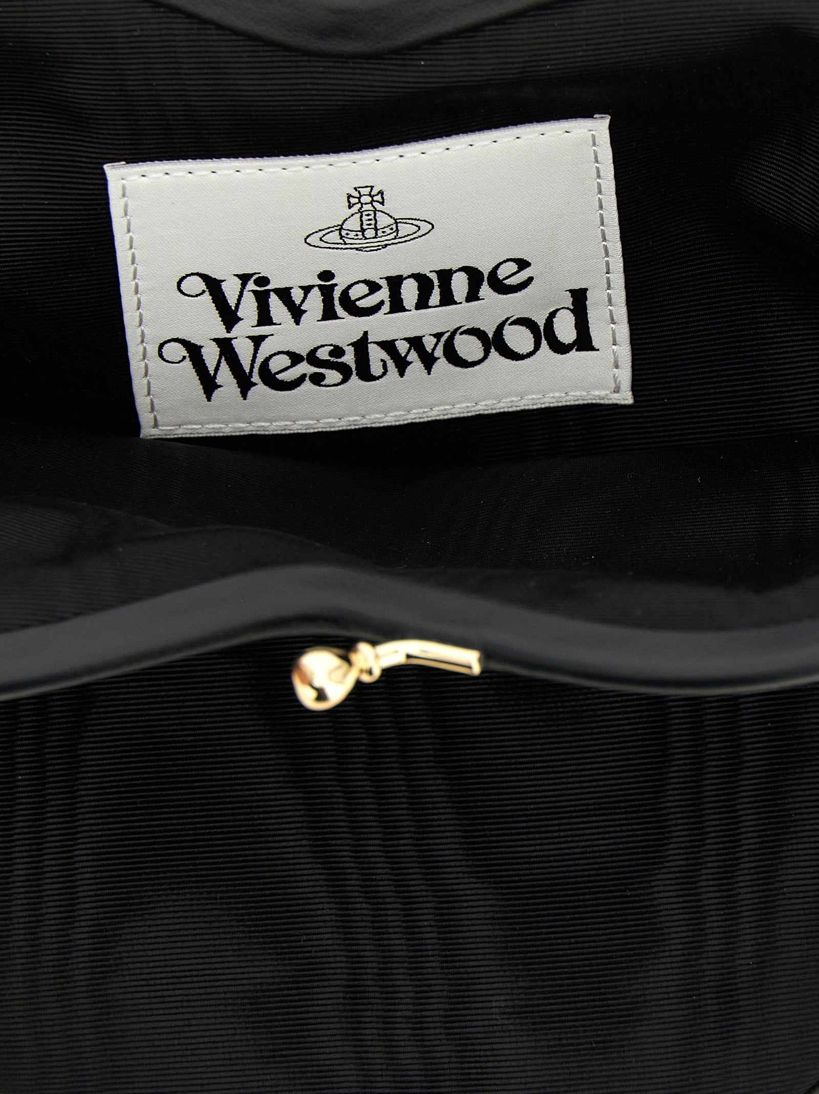 Vivienne Westwood Black Viscose Handbag