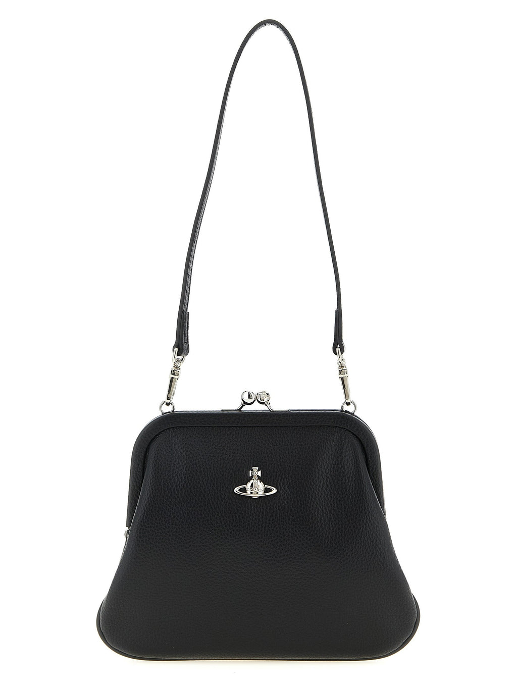 Vivienne Westwood Black Polyethylene Clutch Bag