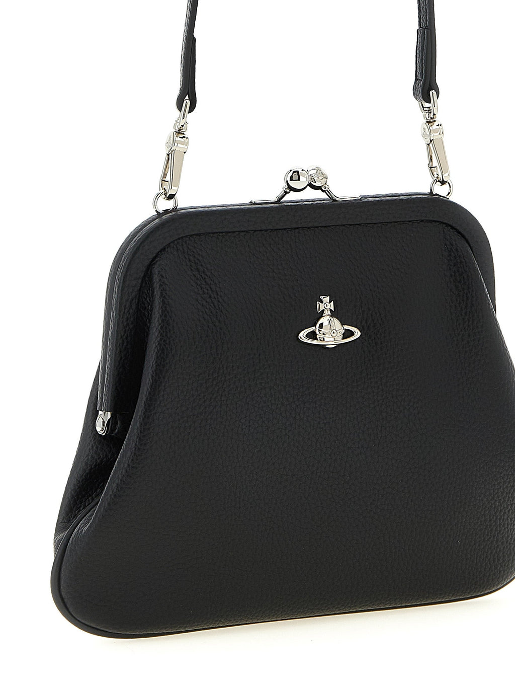 Vivienne Westwood Black Polyethylene Clutch Bag