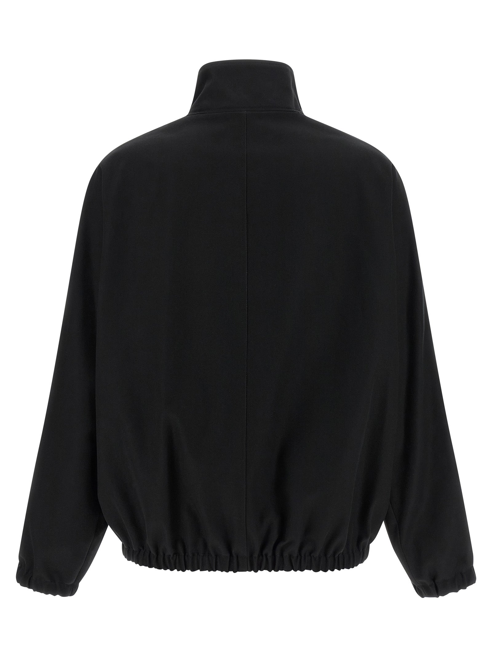 Courrèges Black Cotton Bomber