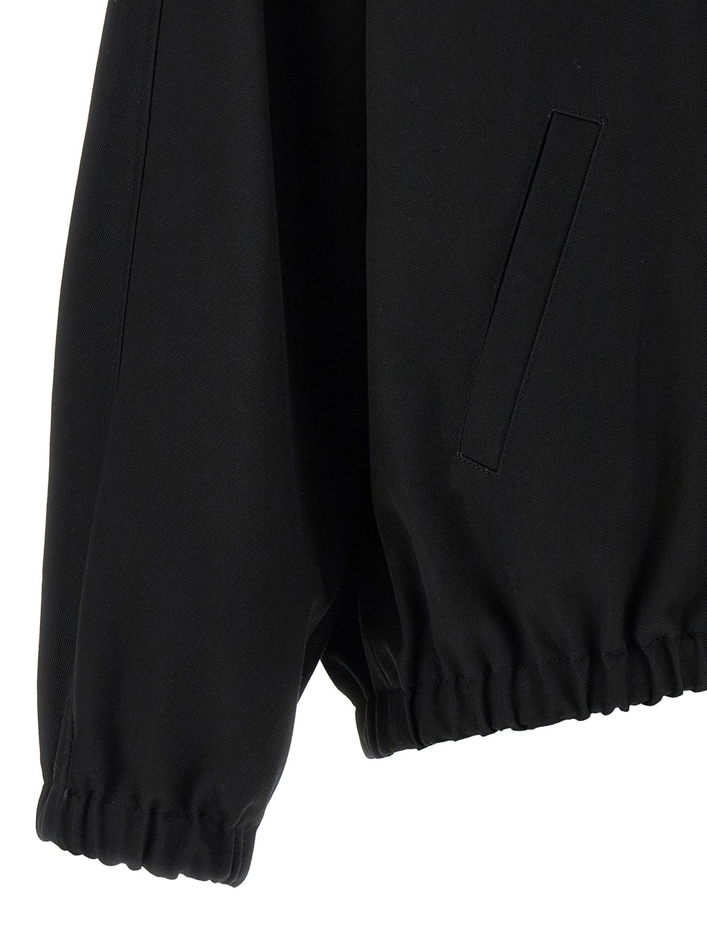 Courrèges Black Cotton Bomber