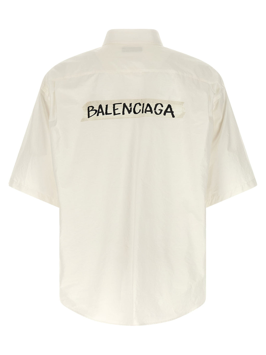 Balenciaga White Cotton Blouse