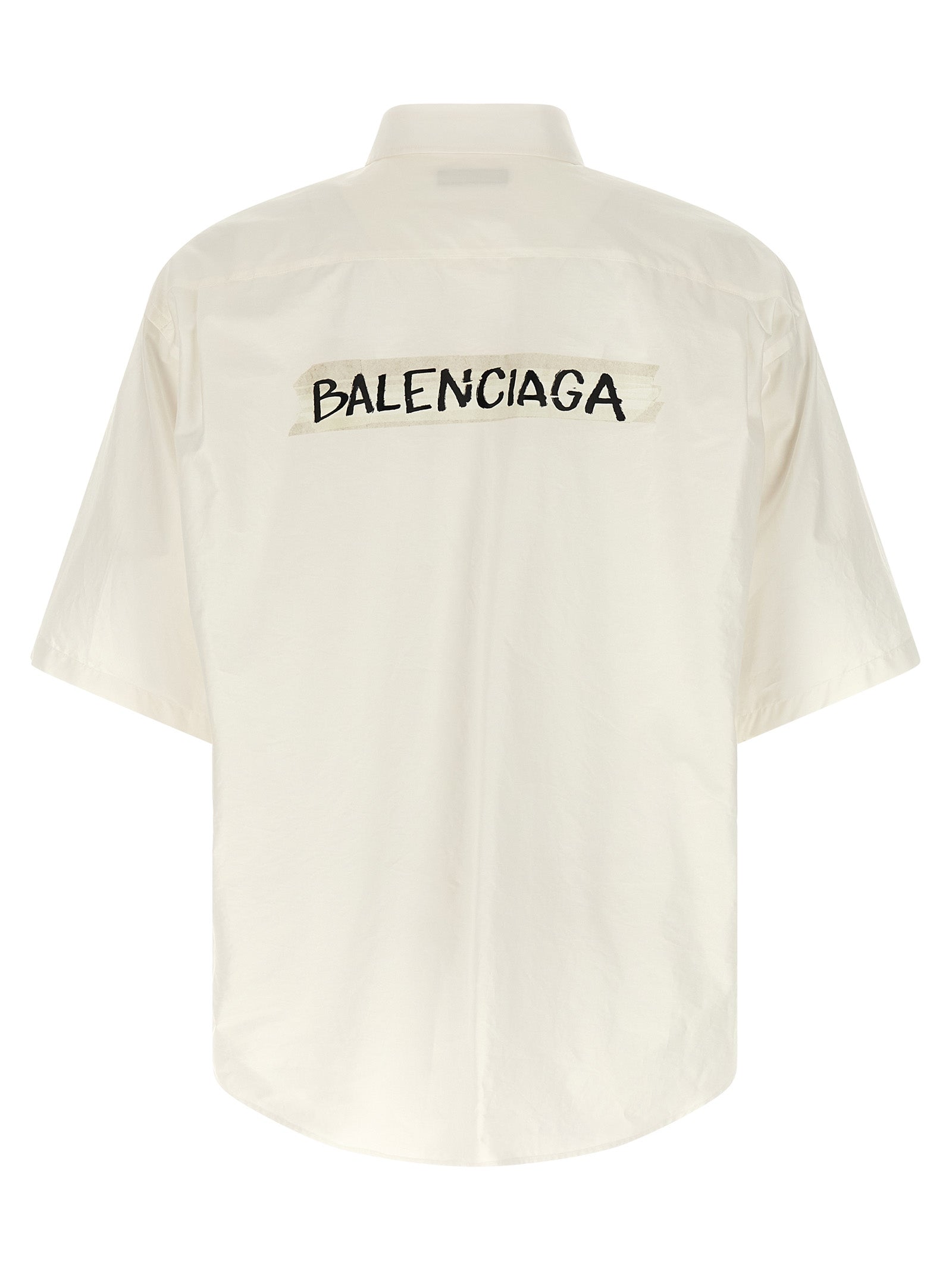 Balenciaga White Cotton Blouse