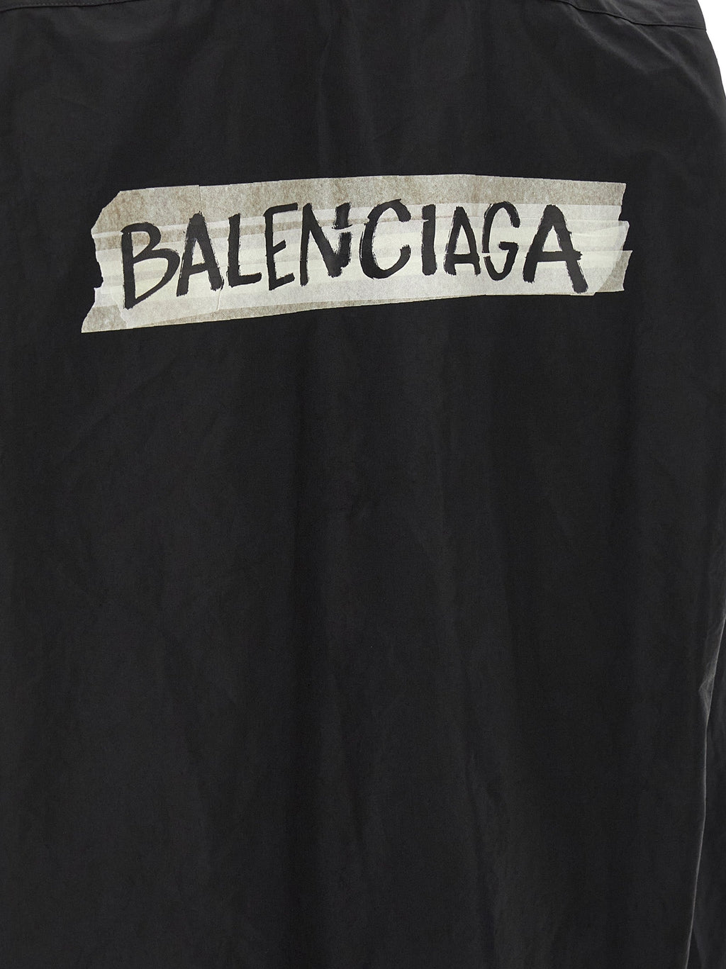 Balenciaga Black Cotton Blouse