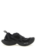Balenciaga Black Polyester Athletic Sneakers