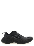 Balenciaga Black Calfskin Athletic Sneakers