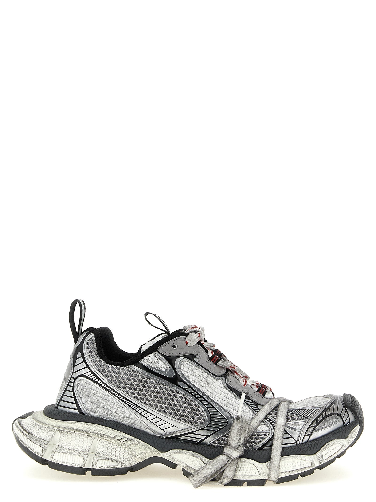 Balenciaga Gray Polyethylene Athletic Sneakers