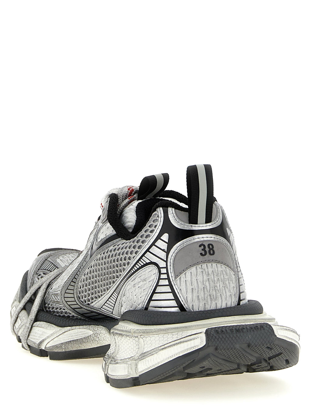 Balenciaga Gray Polyethylene Athletic Sneakers