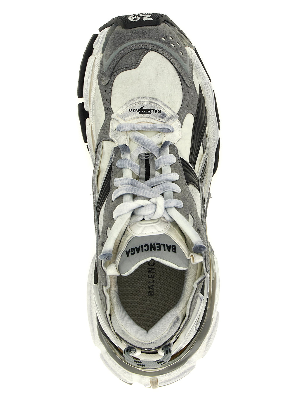 Balenciaga Gray Polyethylene Athletic Sneakers