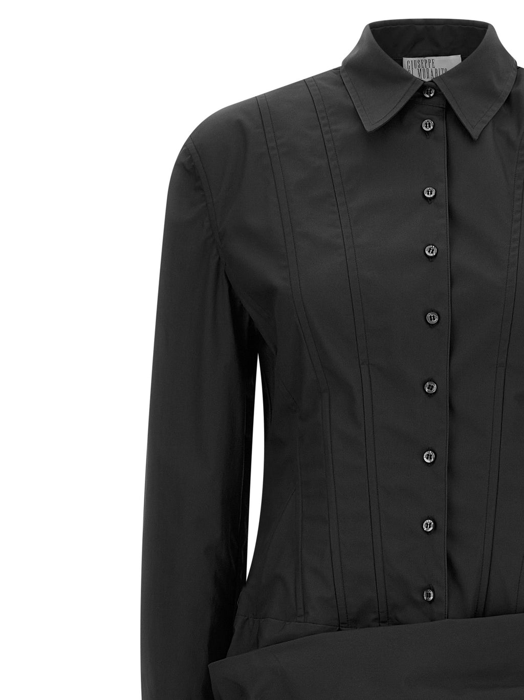 Giuseppe Di Morabito Black Cotton Short Dress