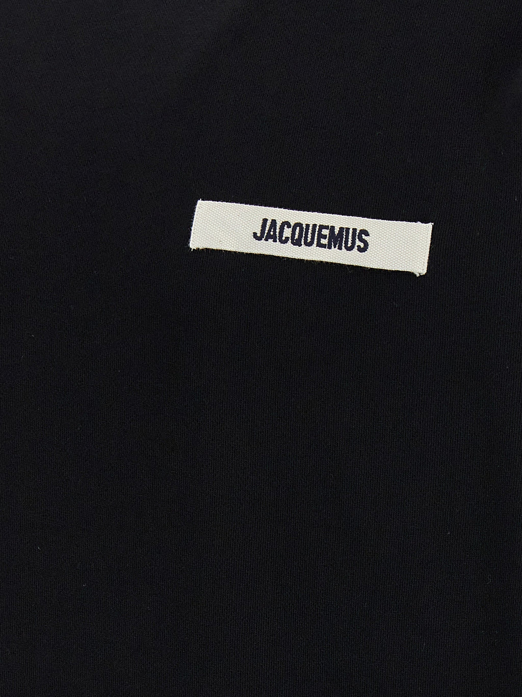 Jacquemus Black Cotton Sweatshirt