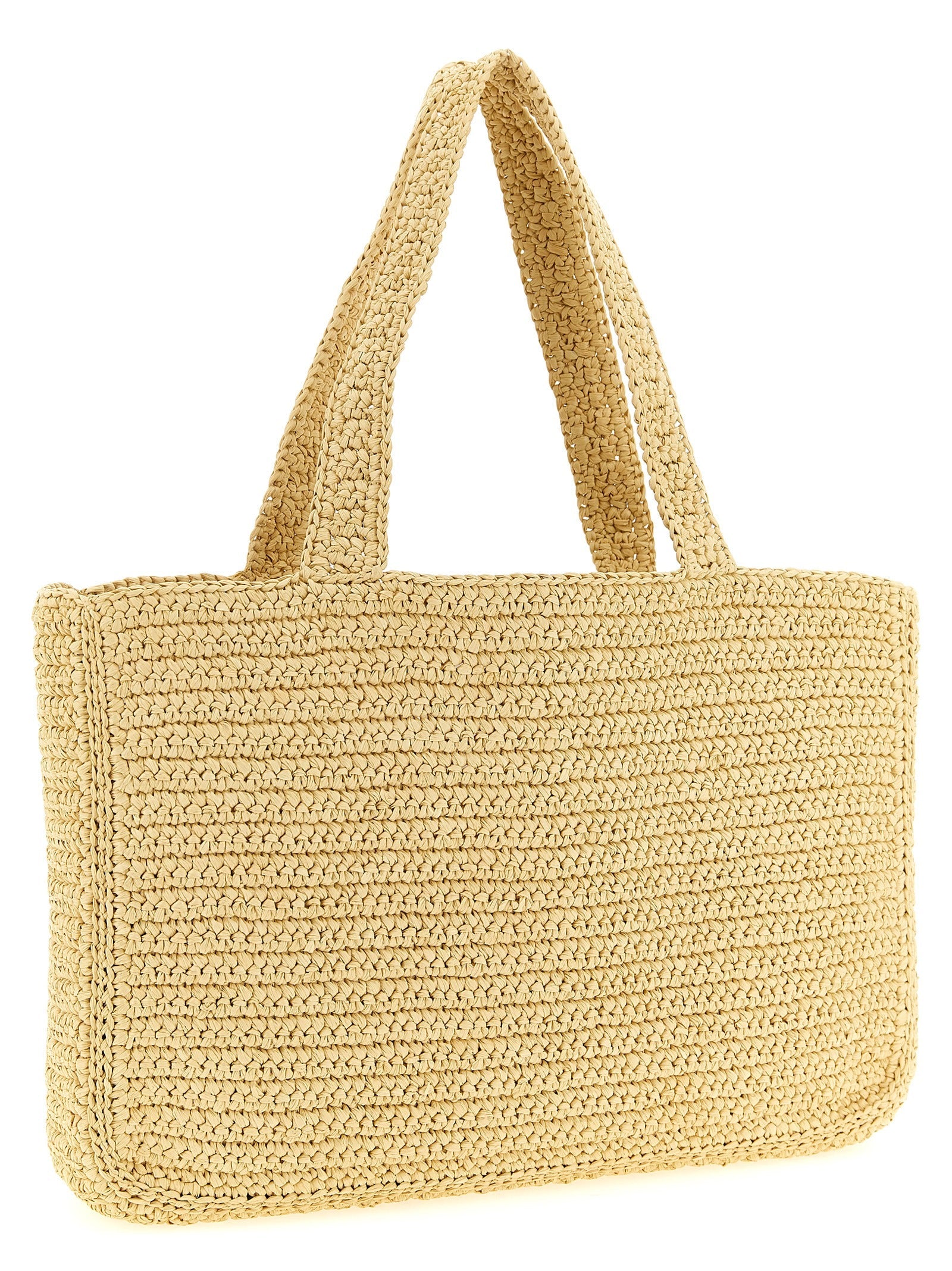 Valentino Garavani White Viscose Tote Bag