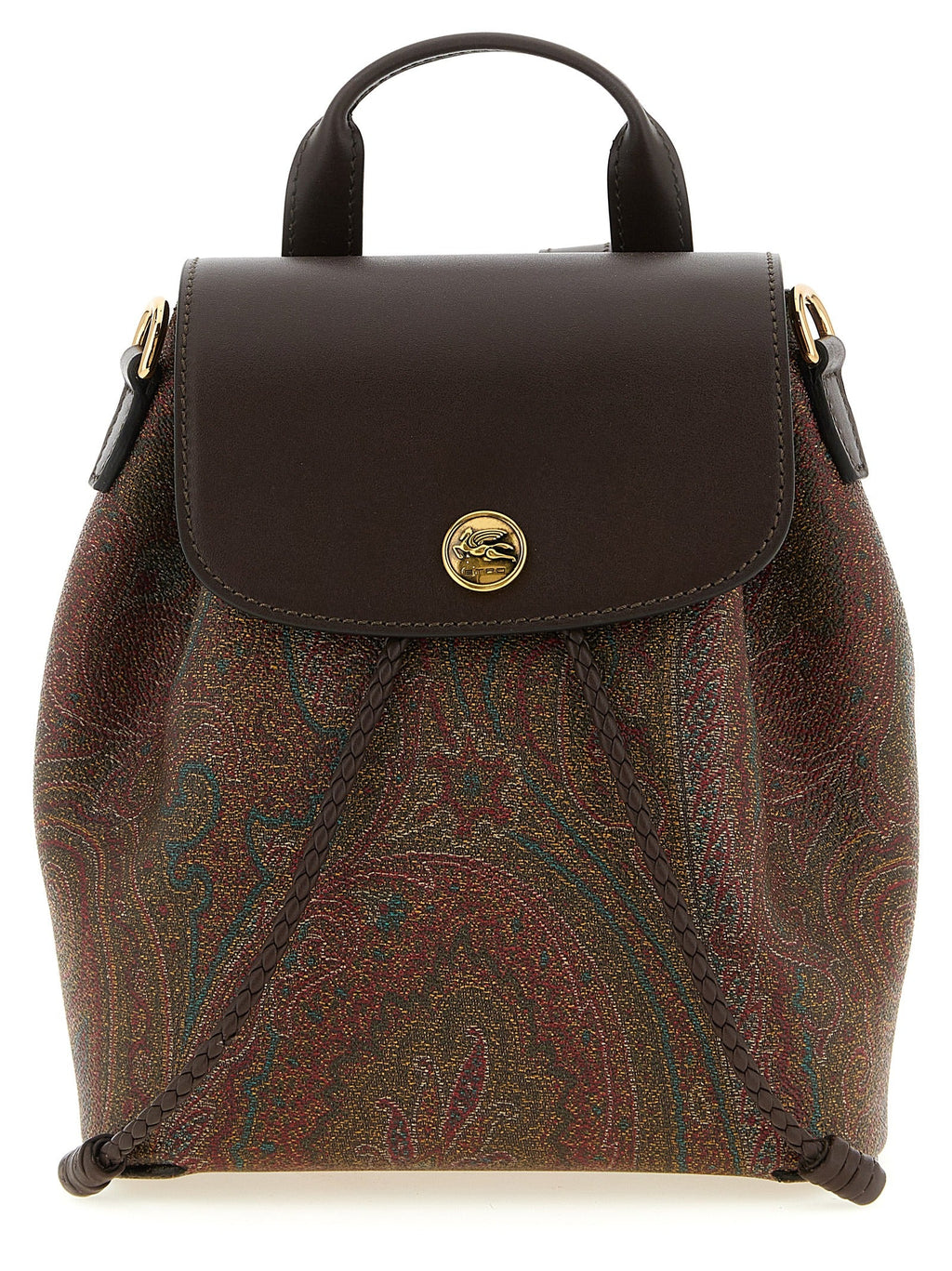 Etro Multicolor Cotton Backpack