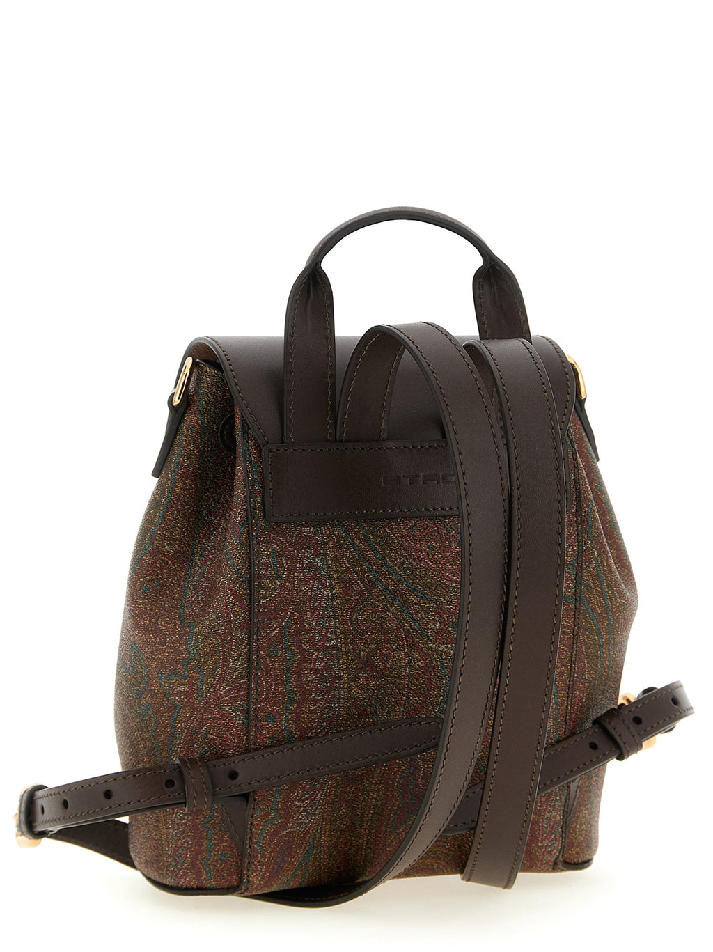 Etro Multicolor Cotton Backpack