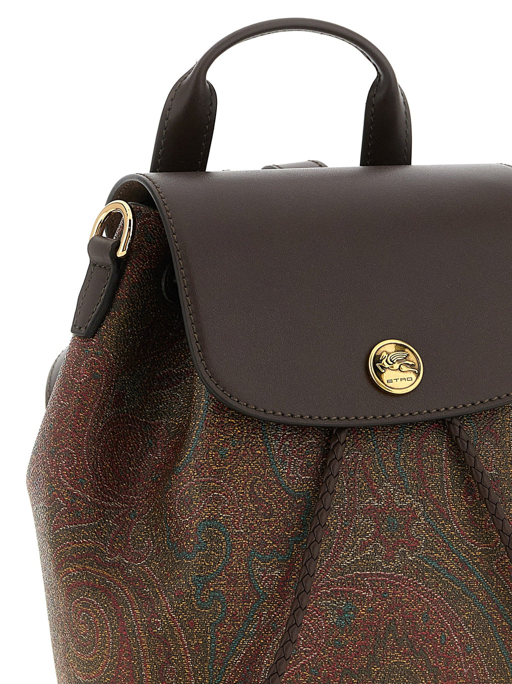 Etro Multicolor Cotton Backpack