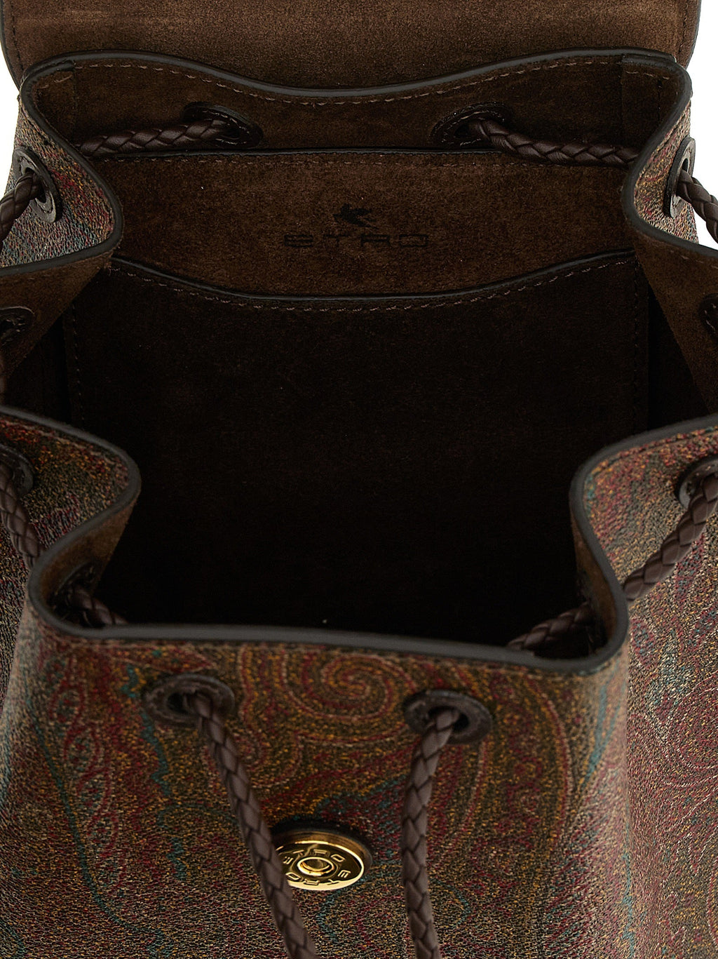 Etro Multicolor Cotton Backpack