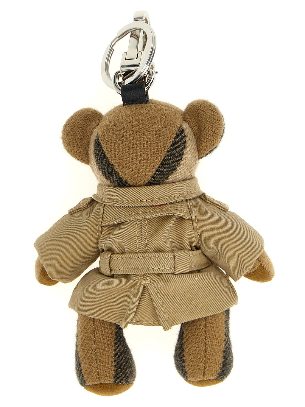 Burberry Multicolor Cashmere Keychain