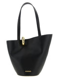 Jacquemus Black Cowhide Shoulder Bag