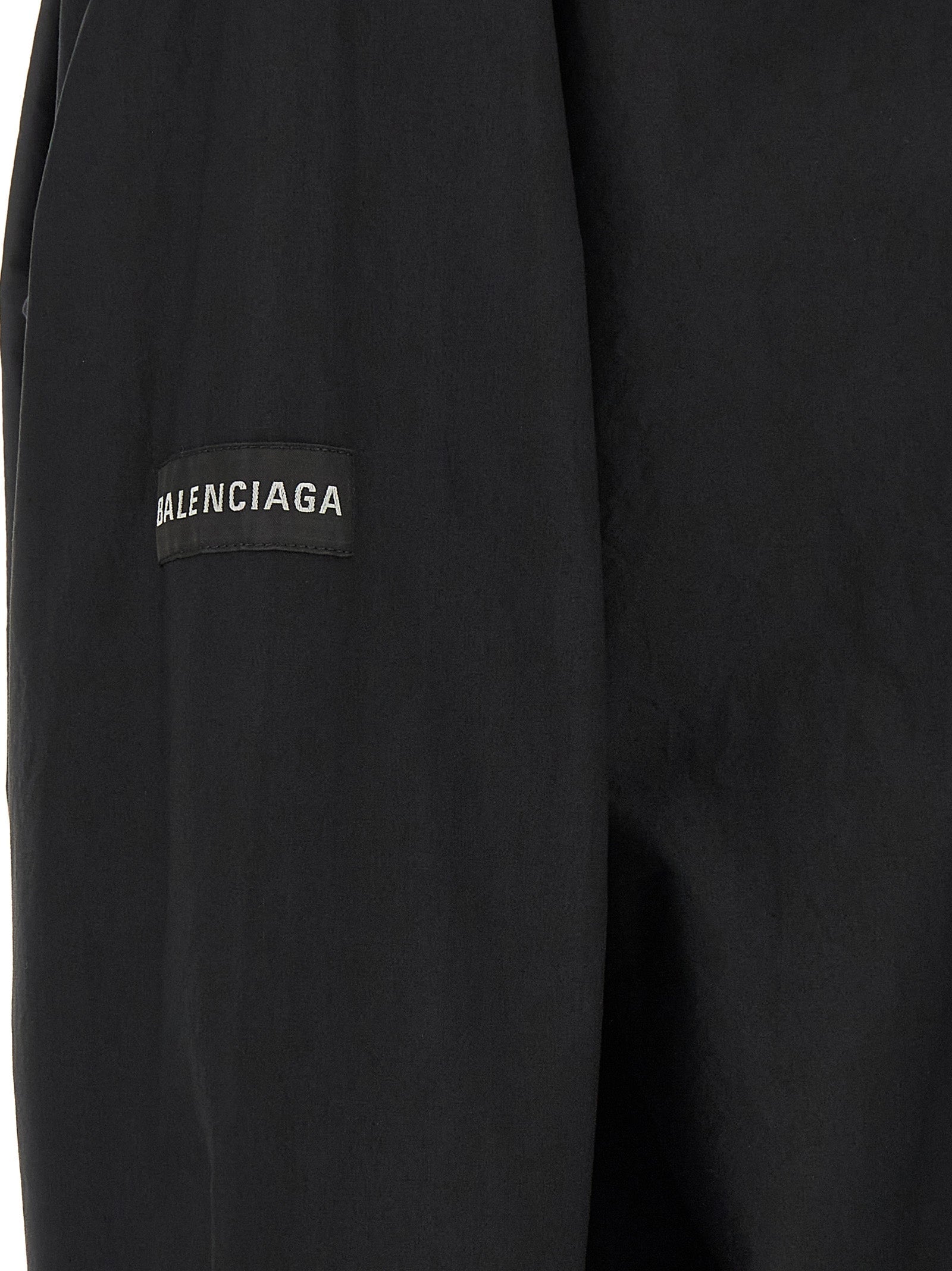 Balenciaga Black Cotton Blouse