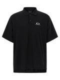 Balenciaga Black Cotton Polo Shirt