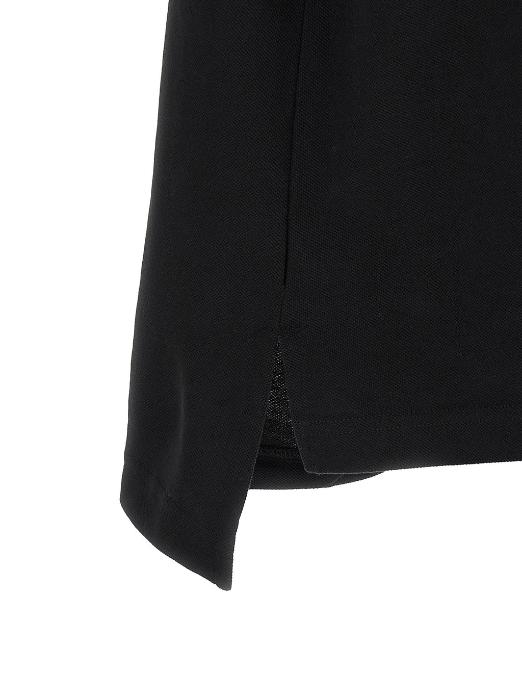 Balenciaga Black Cotton Polo Shirt