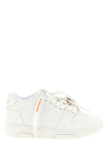 Off-White Orange Plastic Athletic Sneakers
