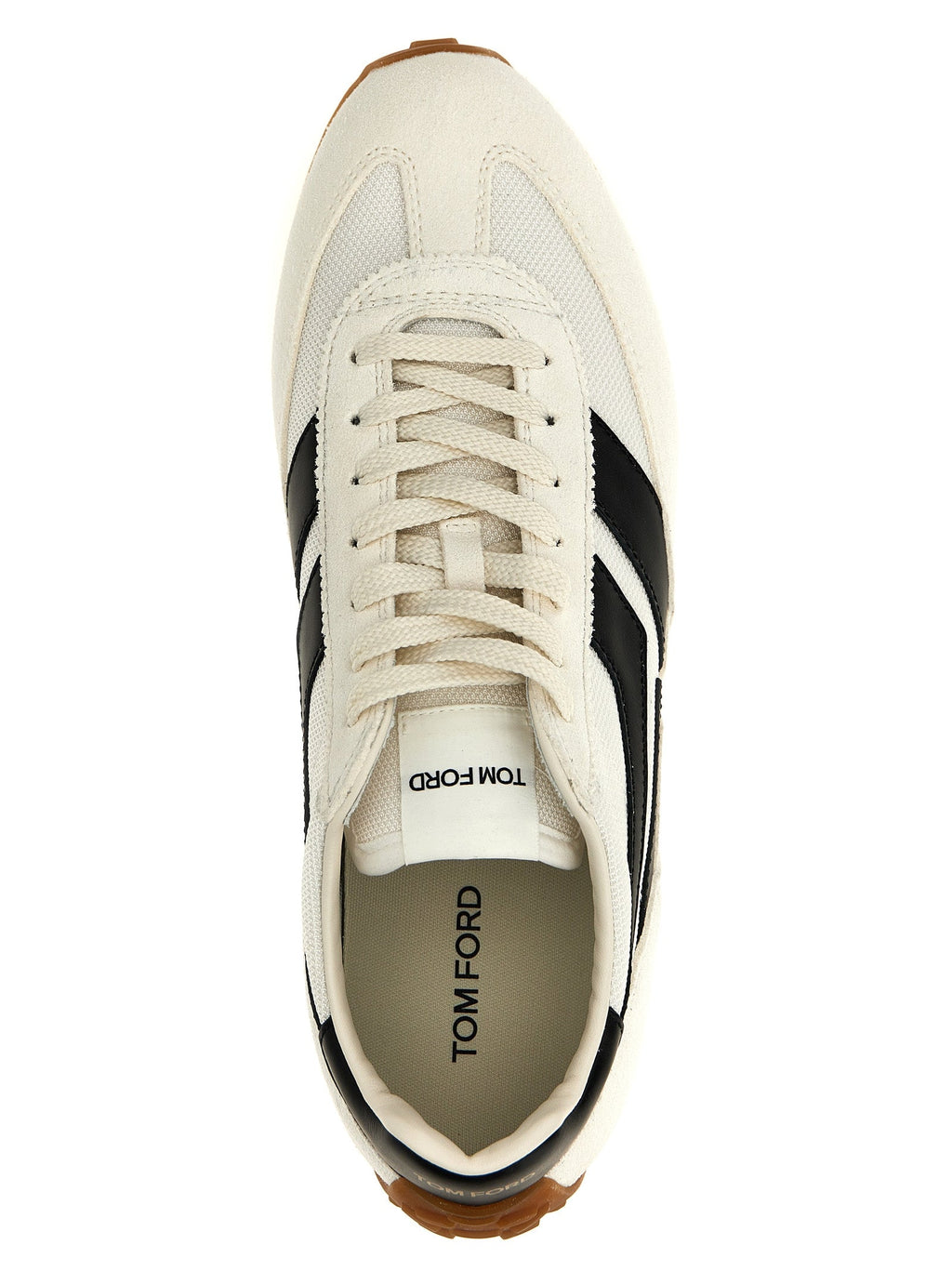 Tom Ford Bicolor Polyester Athletic Sneakers
