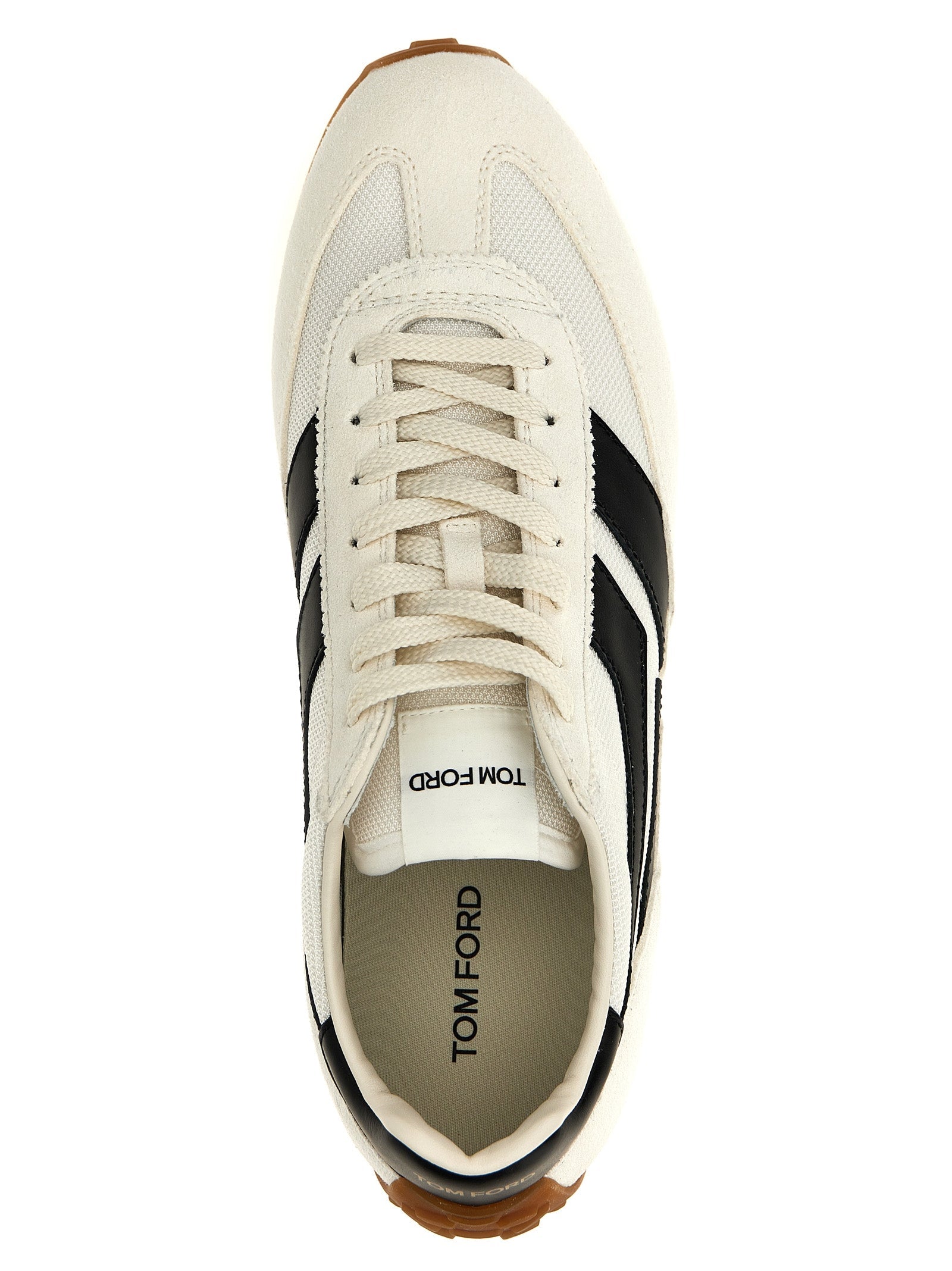 Tom Ford Bicolor Polyester Athletic Sneakers