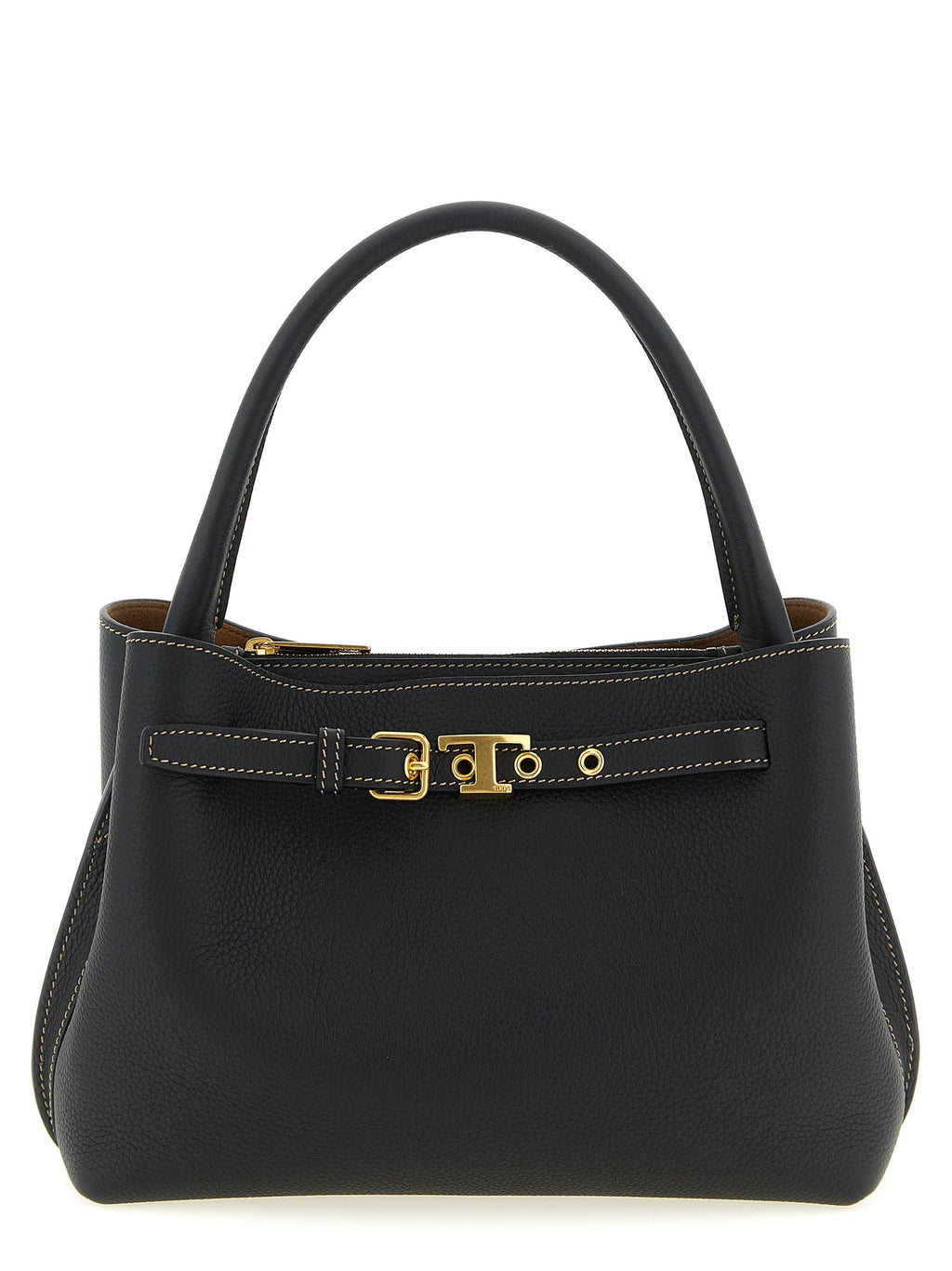 Tod's Black Calfskin Handbag
