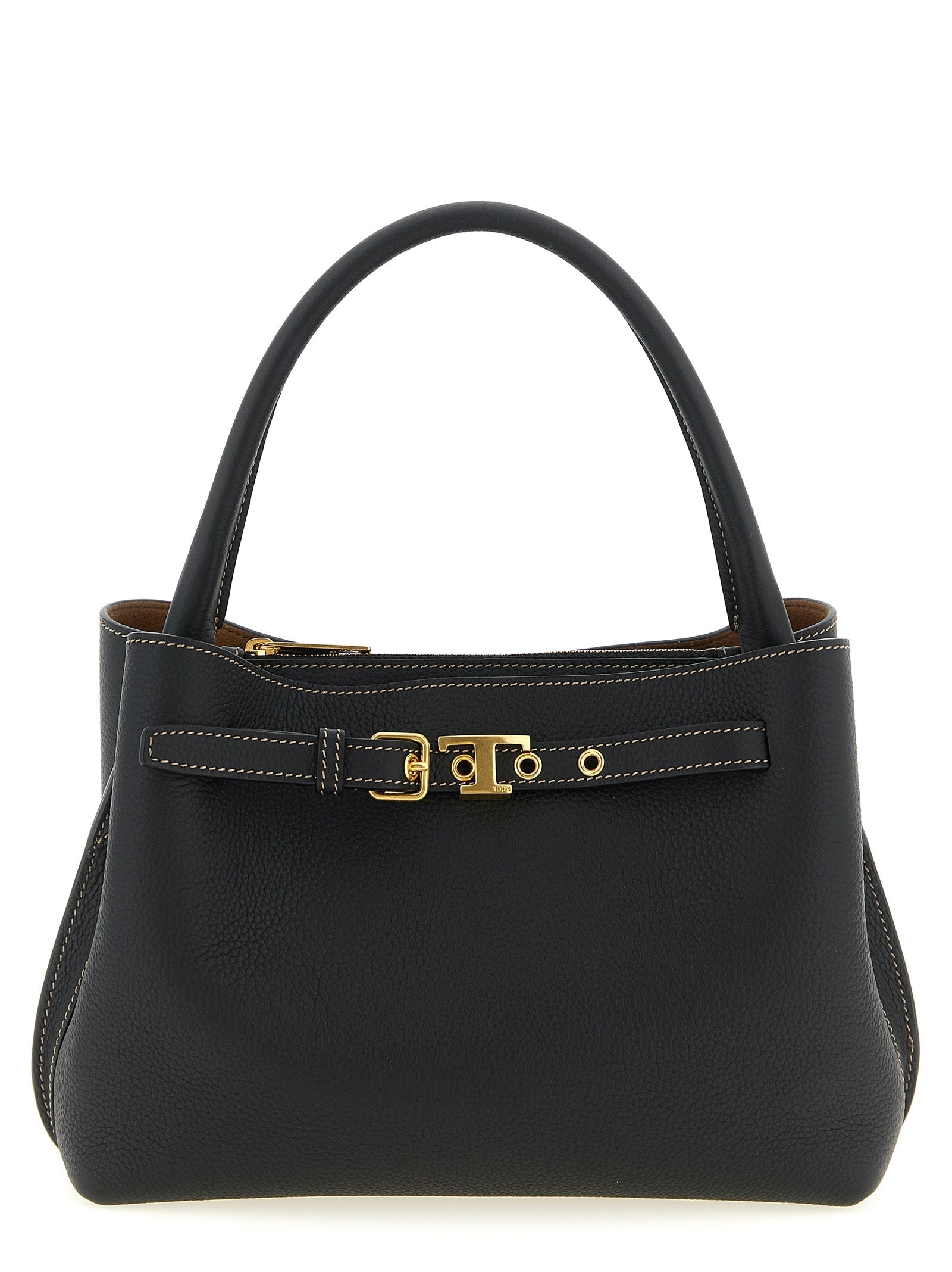 Tod's Black Calfskin Handbag