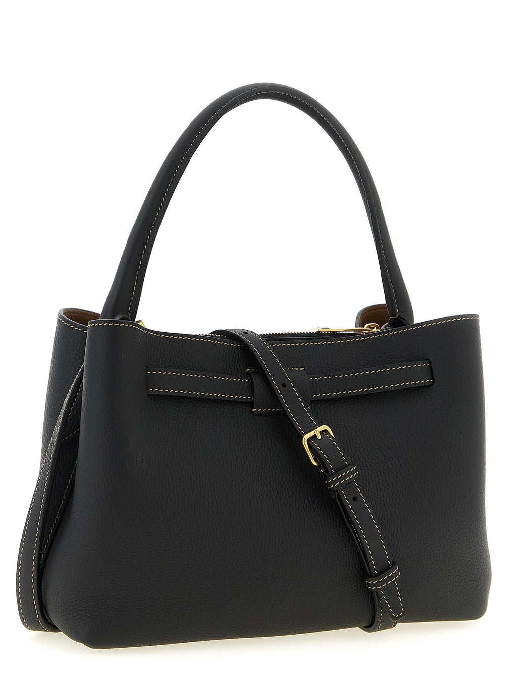 Tod's Black Calfskin Handbag