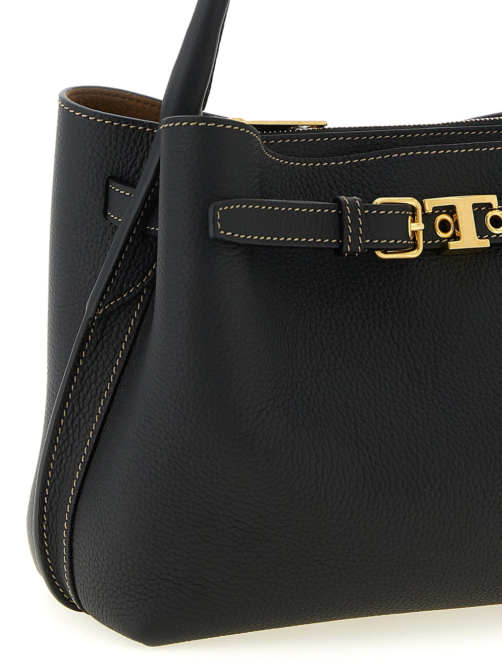 Tod's Black Calfskin Handbag