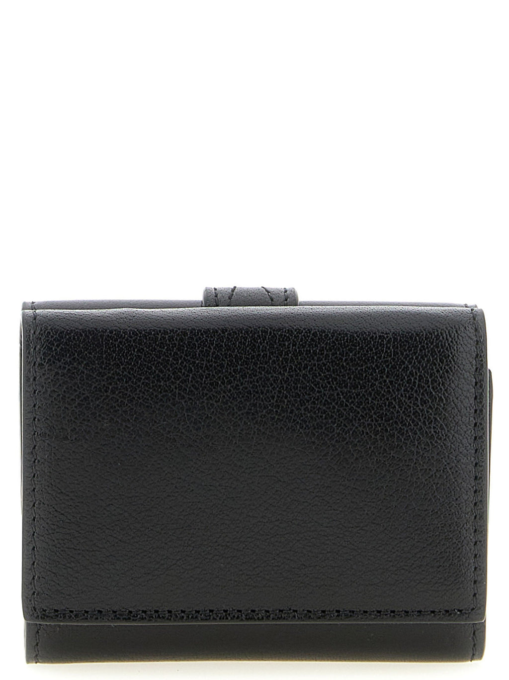 Chloé Black Buffalo Leather Cardholder