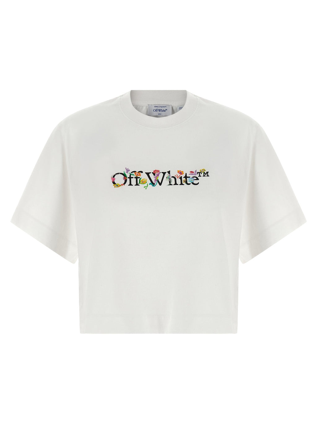 Off-White White Cotton T-Shirt