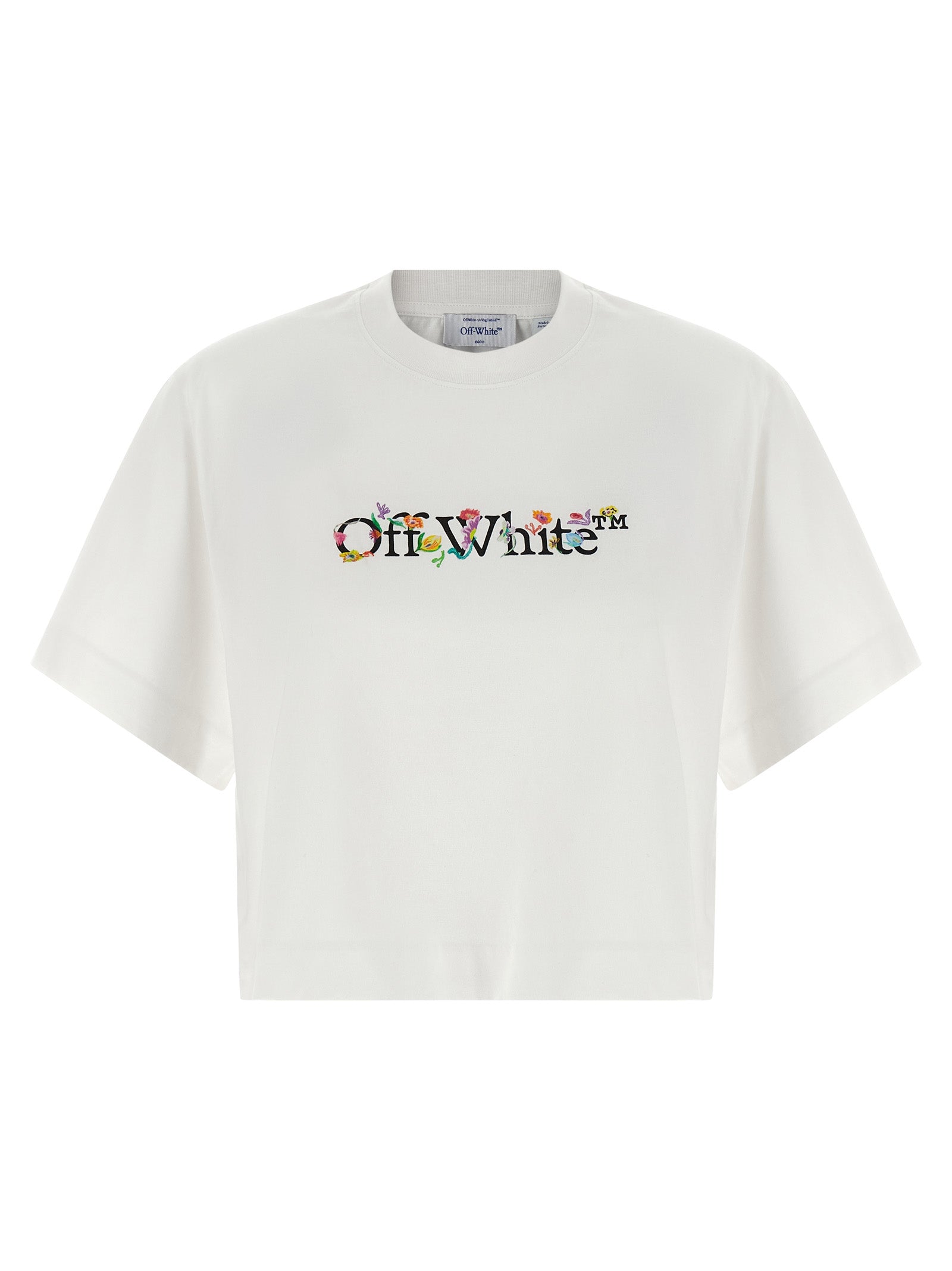 Off-White White Cotton T-Shirt