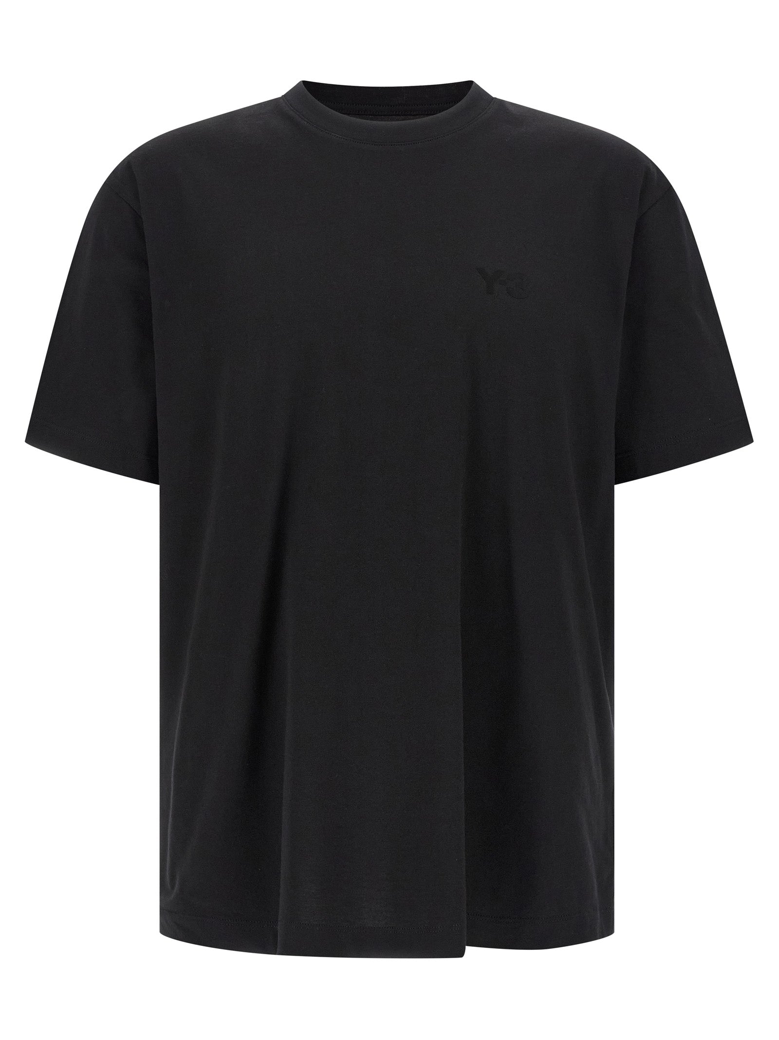 Y-3 Black Cotton T-Shirt