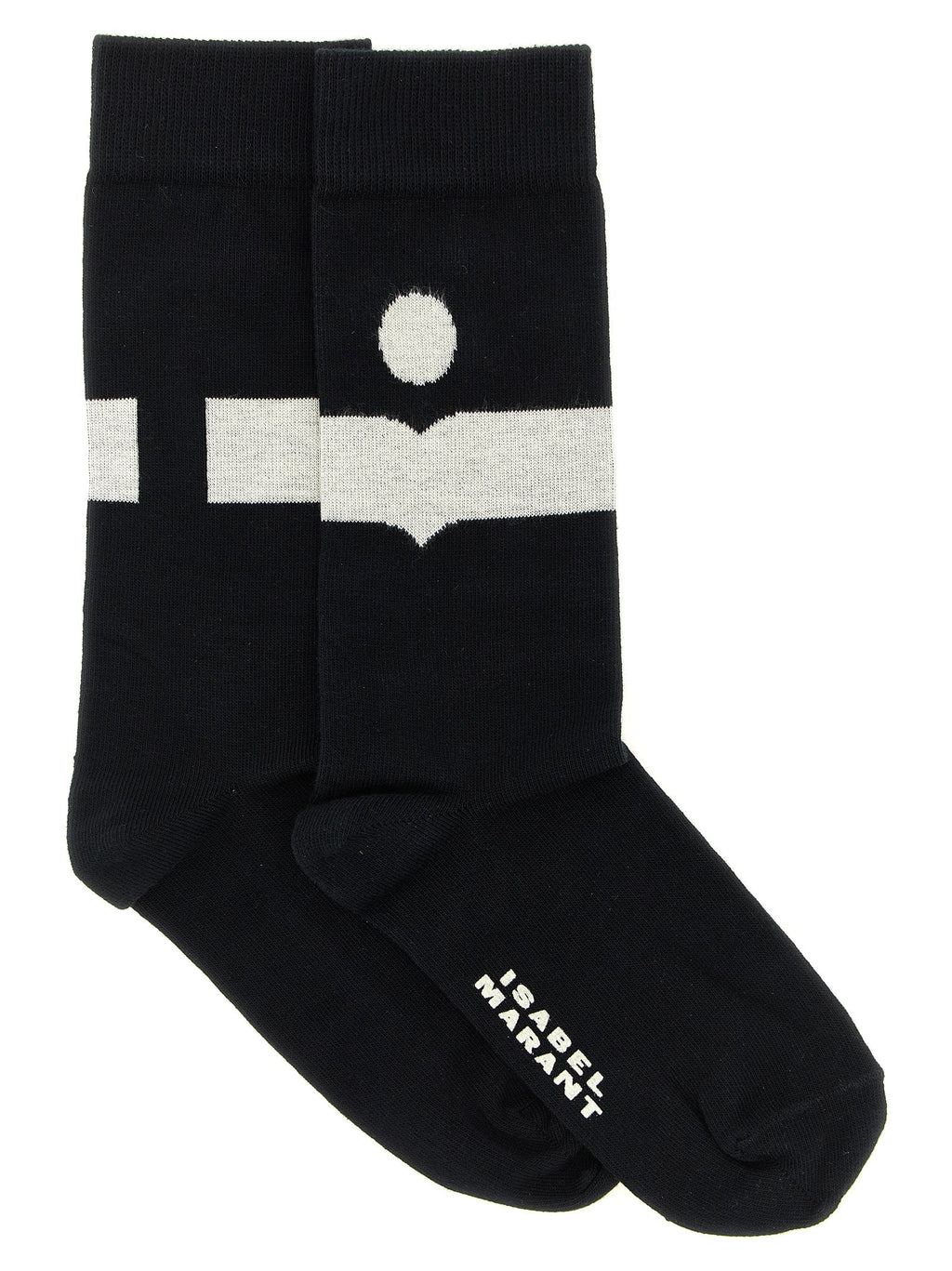 Isabel Marant Black Cotton Socks