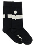 Isabel Marant Black Cotton Socks