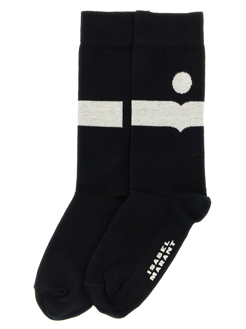 Isabel Marant Black Cotton Socks